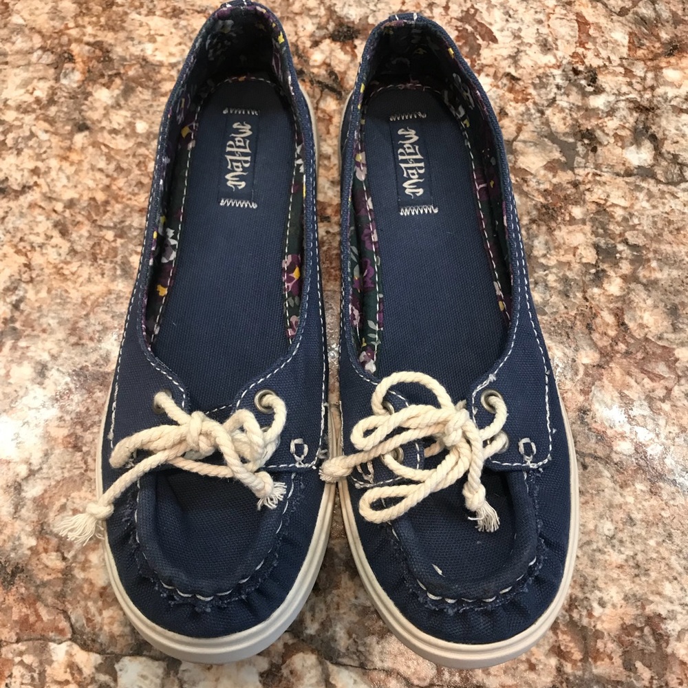 Mad Love Blue Flats 8